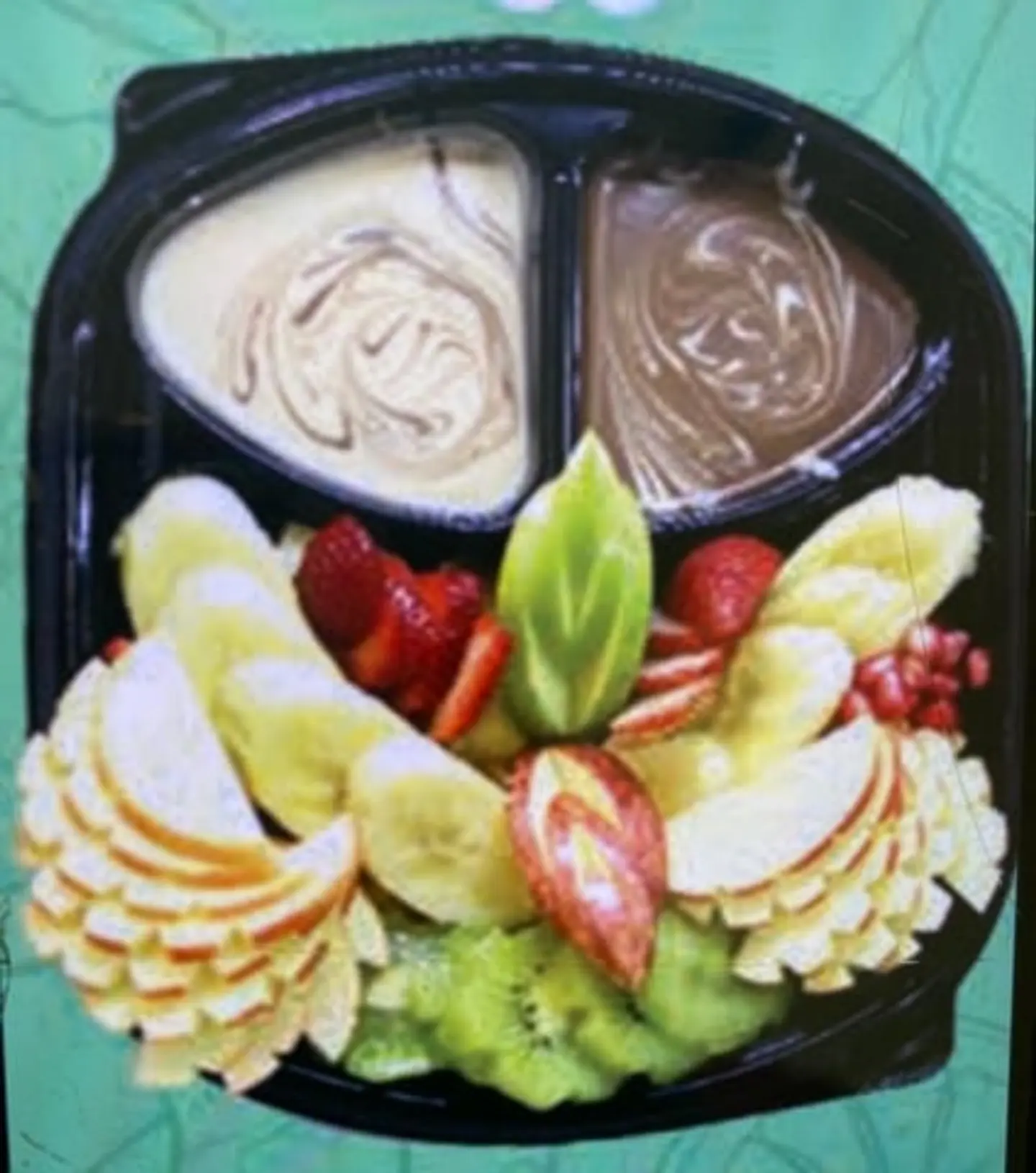 Fruit Platter With Nutella & Kinder