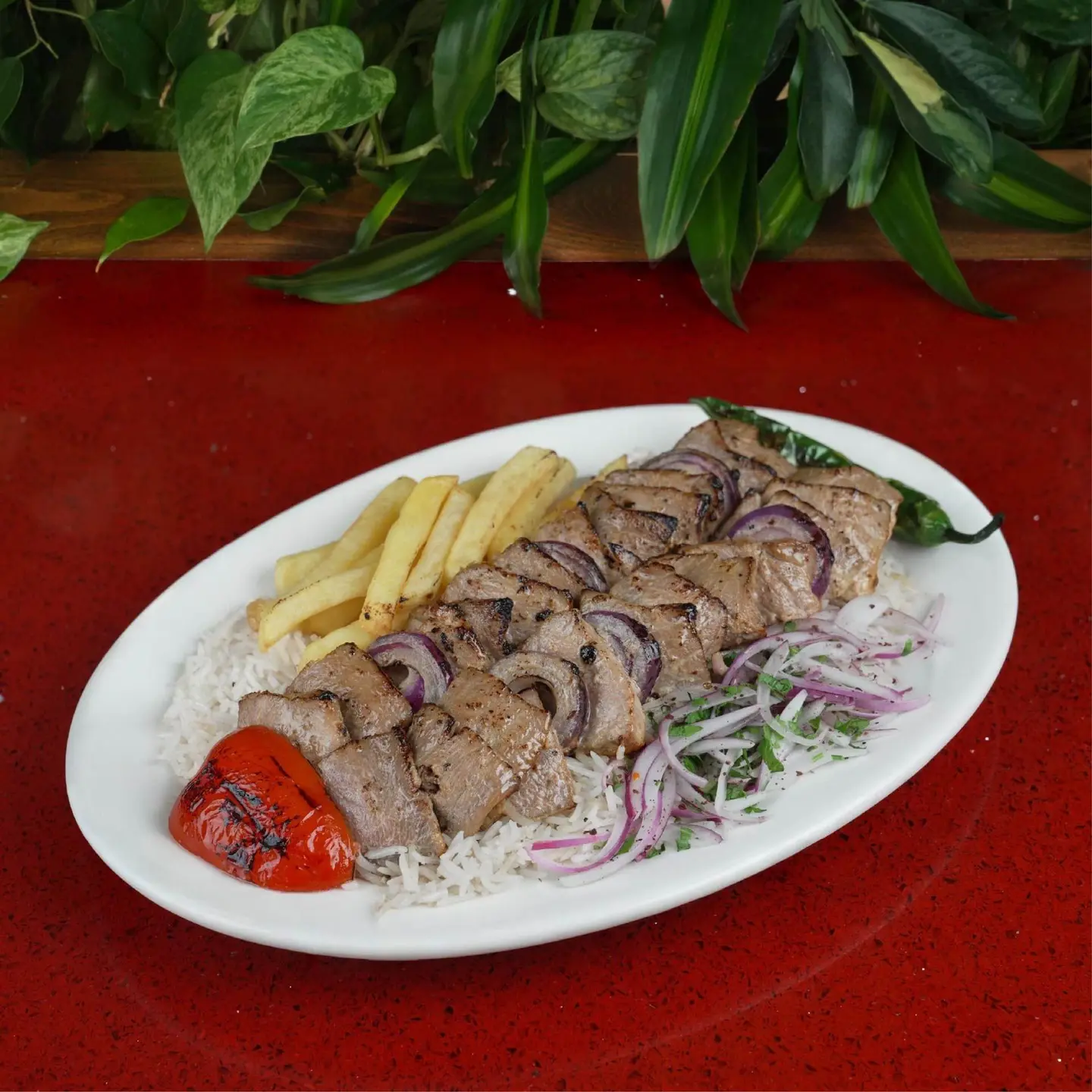 Marinated Meat Slices ( Shashlik )