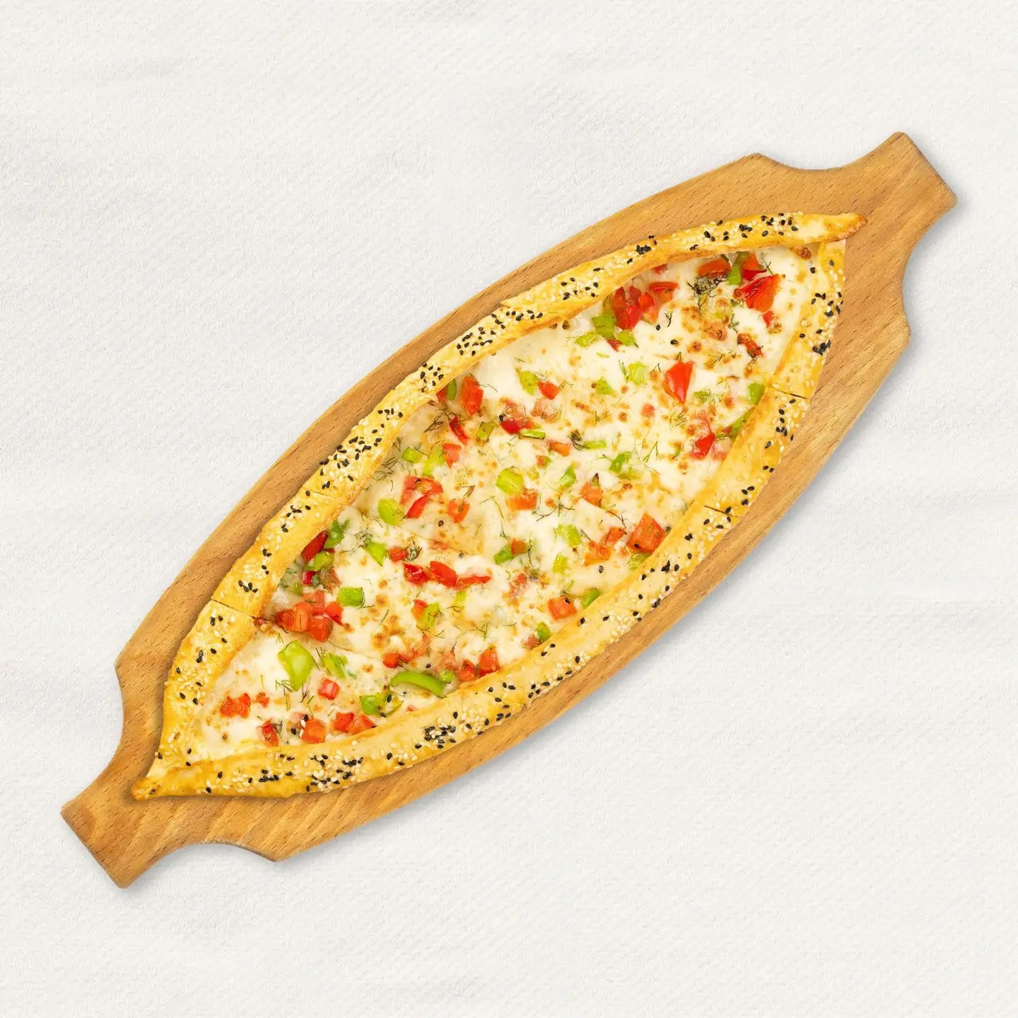 فطيرة جبنه قشقوان بالخضار