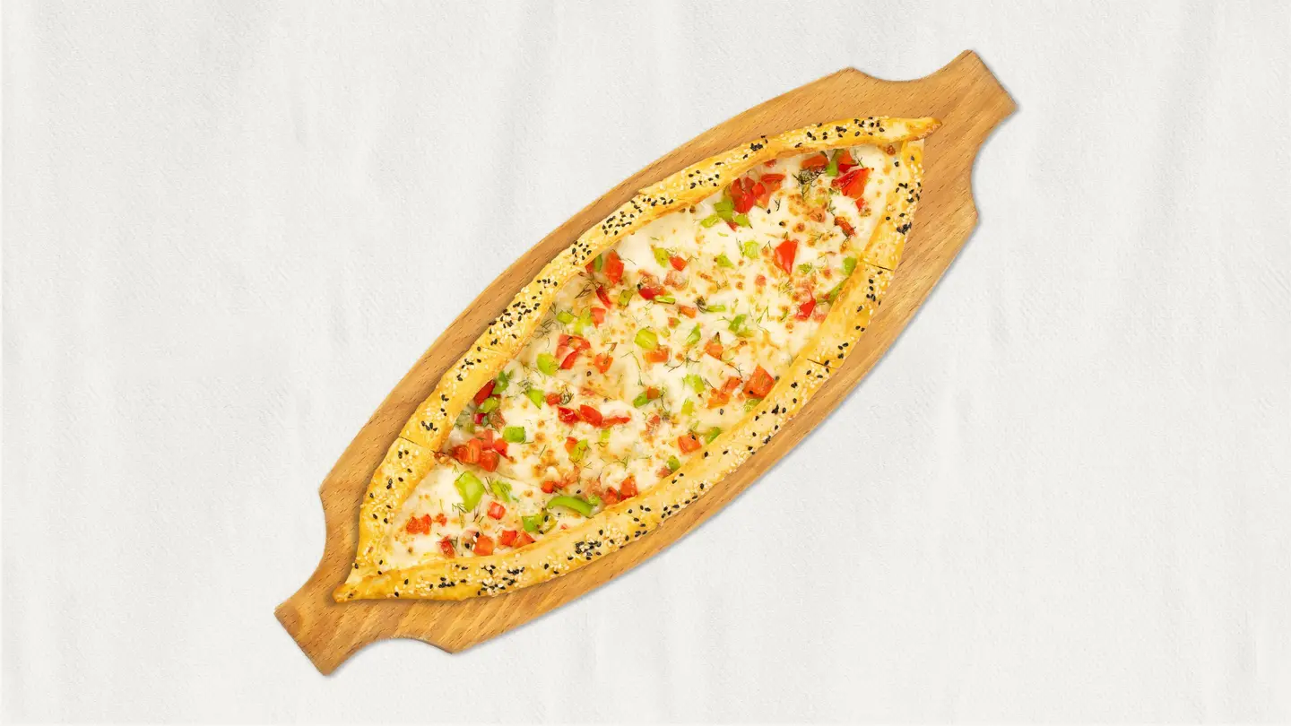 Kashkaval Cheese With Veg Pie
