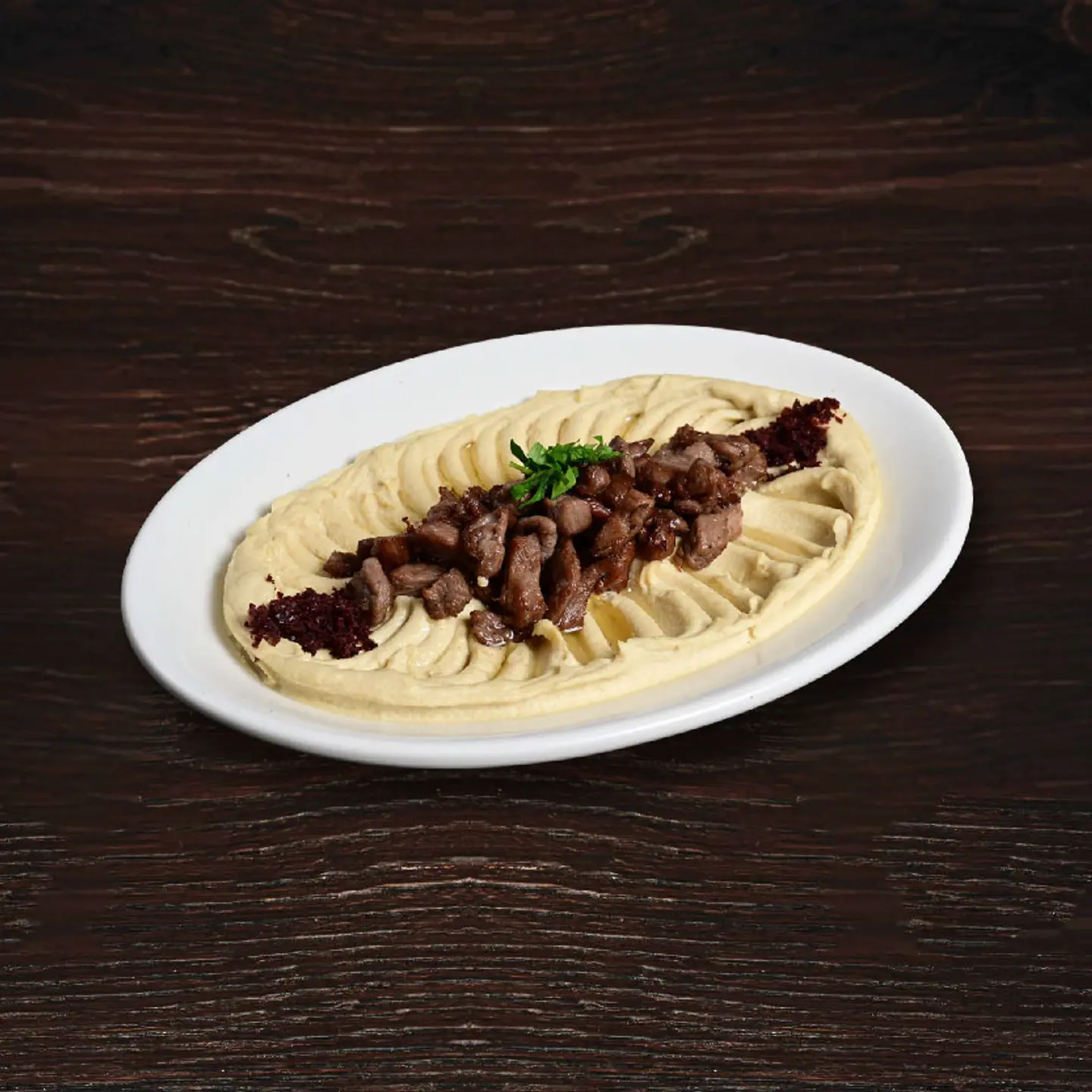 Hummus With Meat