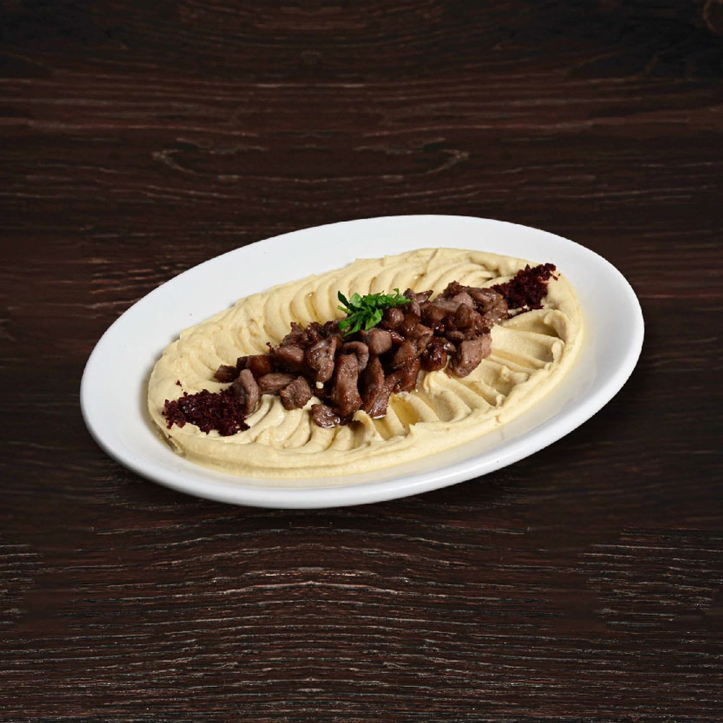 Hummus With Meat