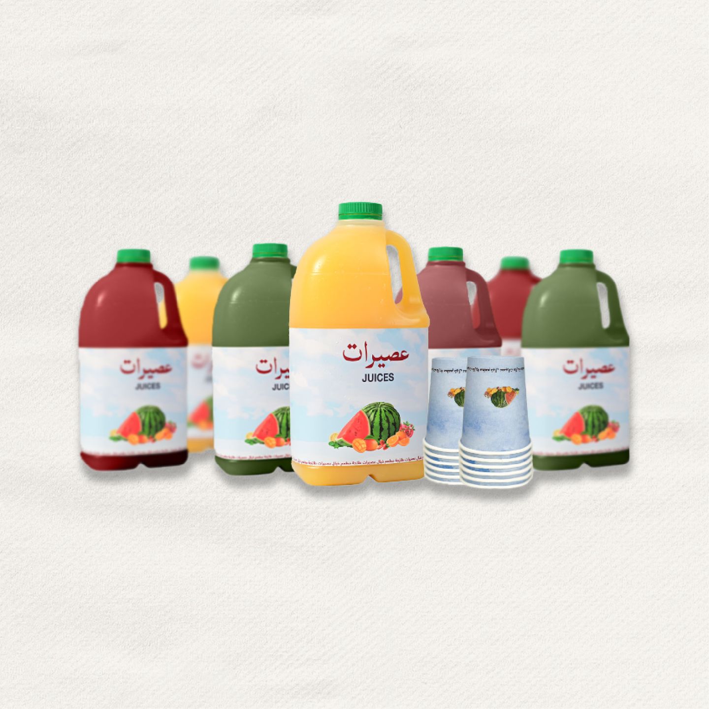 عصير طازج ٢ لتر