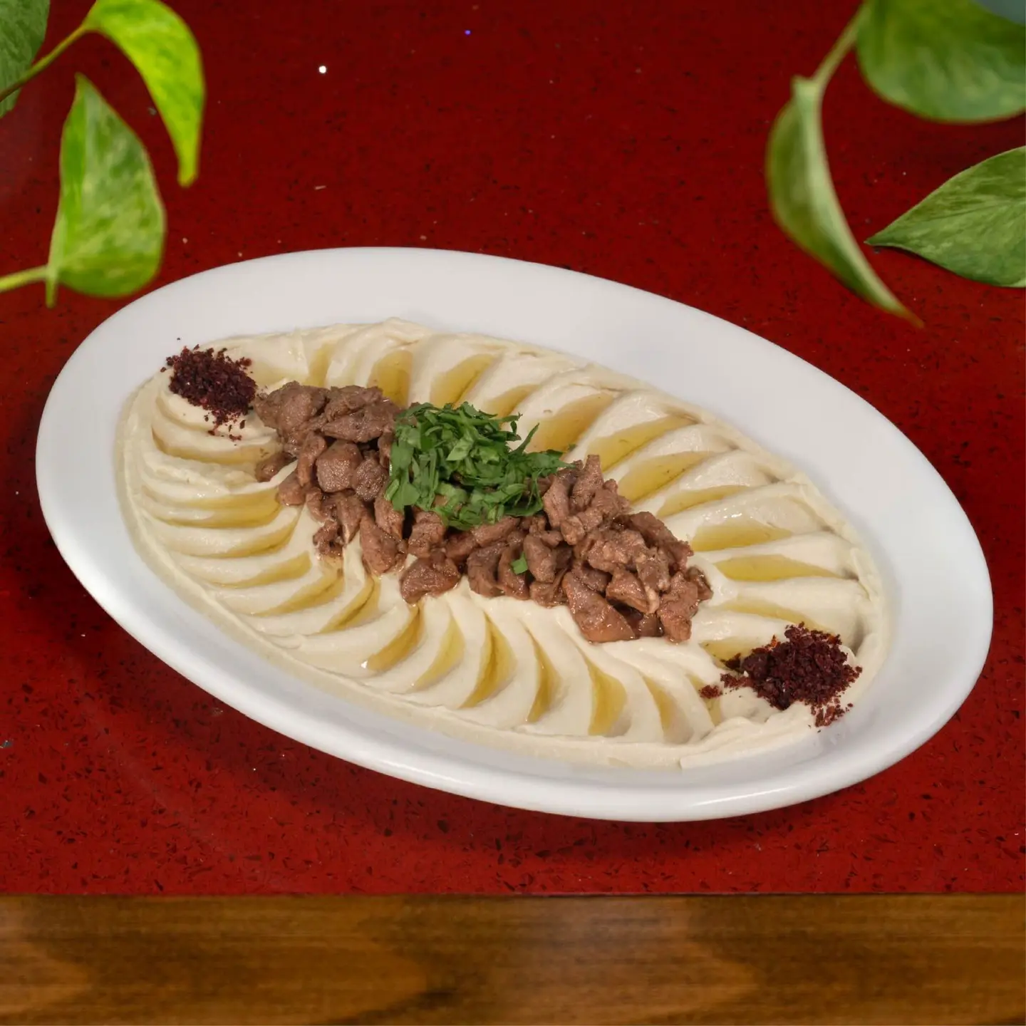 Hummus With Meat