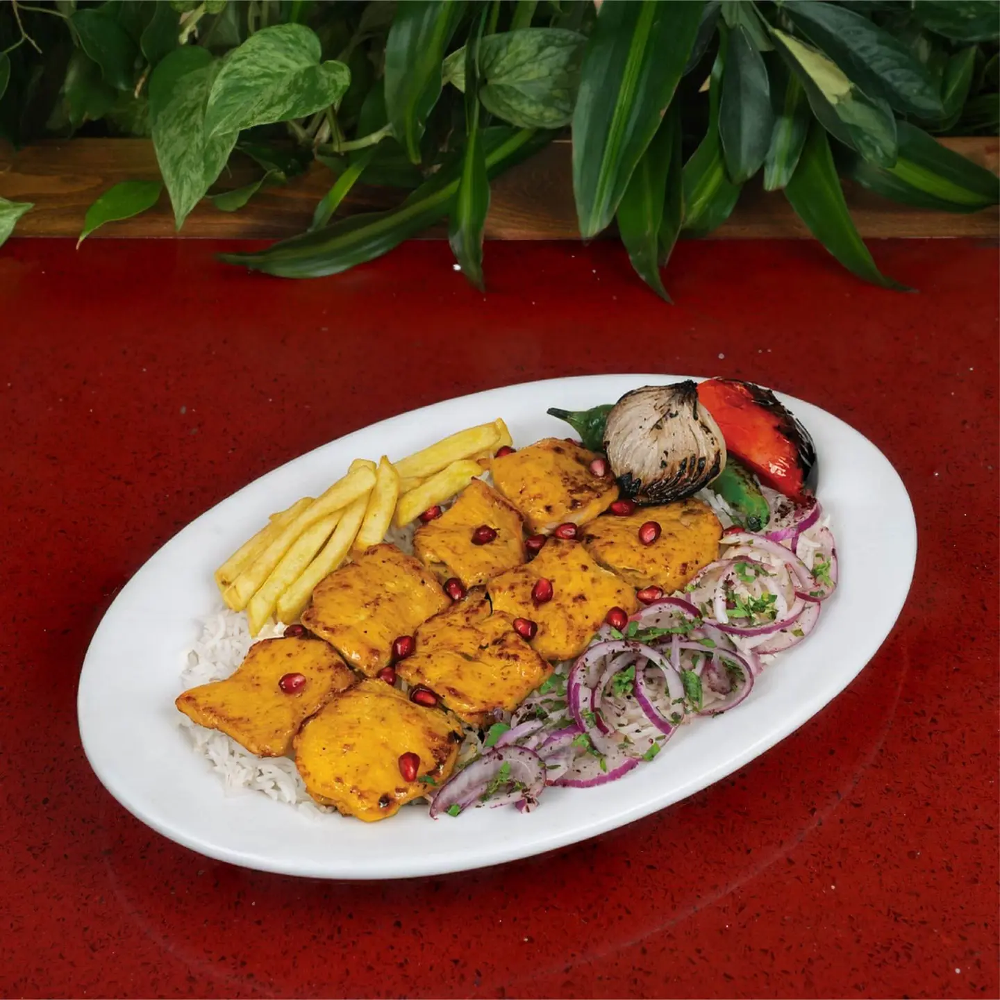 Grilled Chicken Breast With Saffron