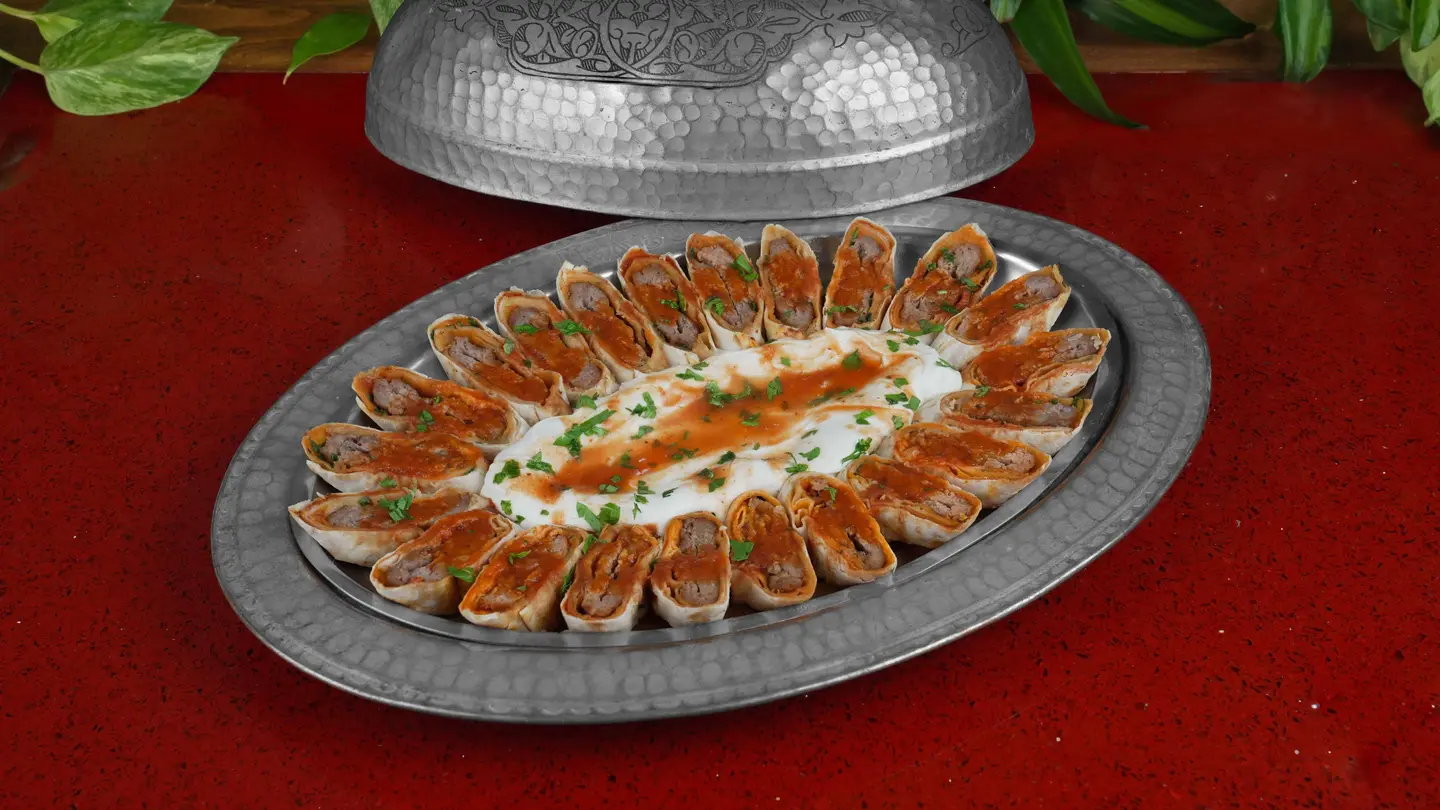 كباب بالخبز والزبدة