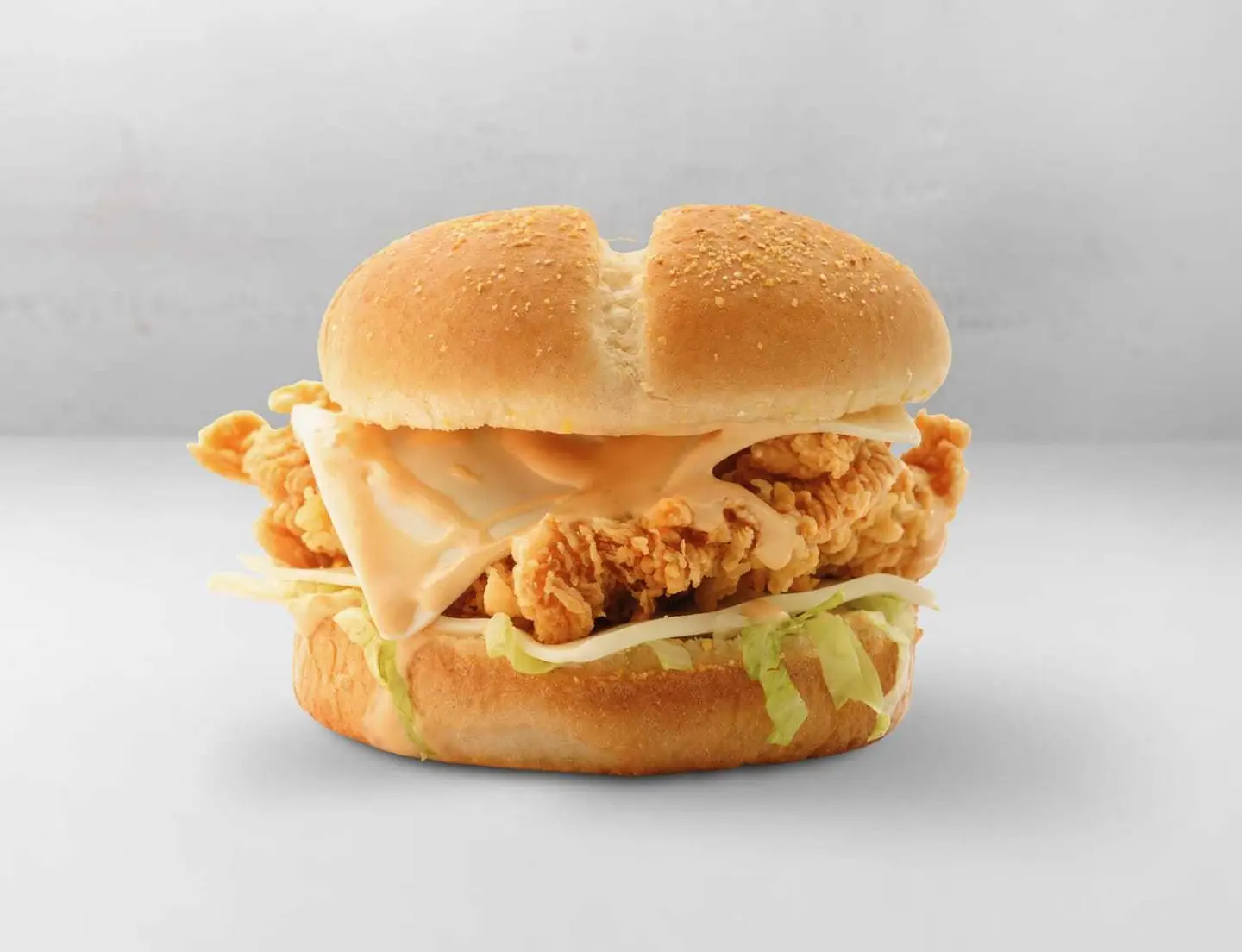 Zinger Burger Sandwich Cheese Rg