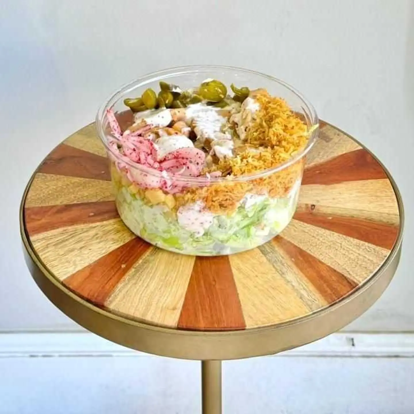 سلطة شاورما