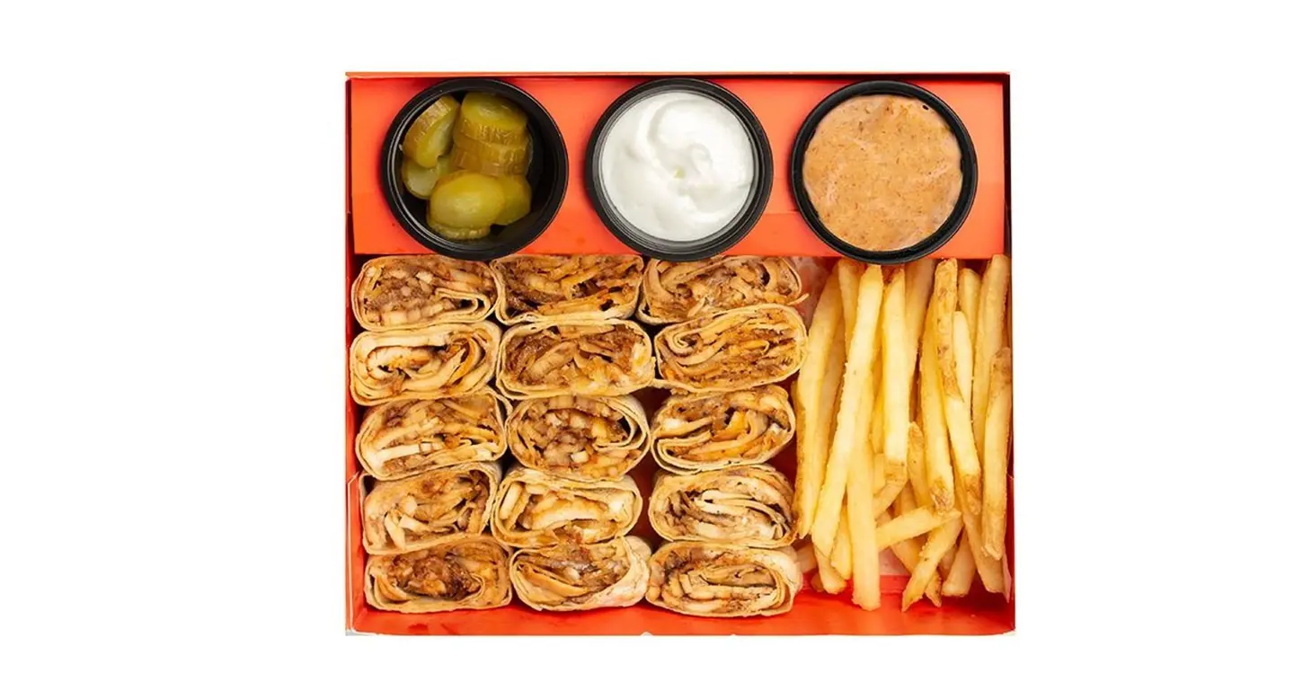 Arabic Chicken Shawarma Box Double