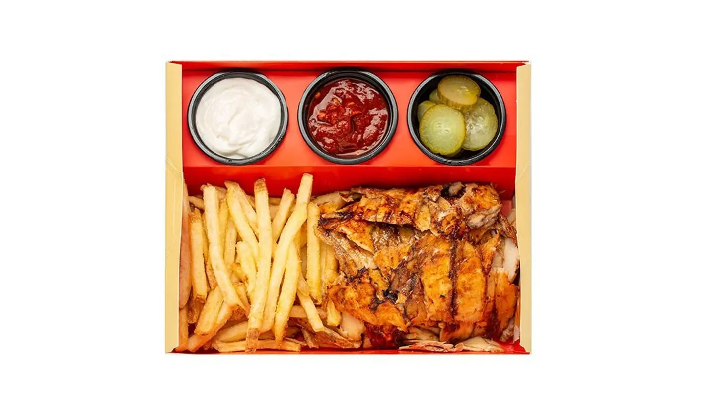 Chicken Shawarma Plate 250 Gram