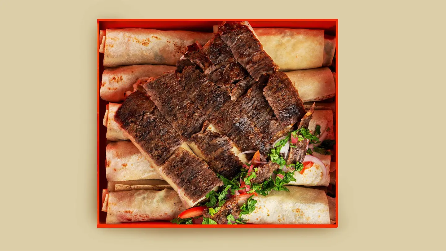 Mini Saj Box Meat