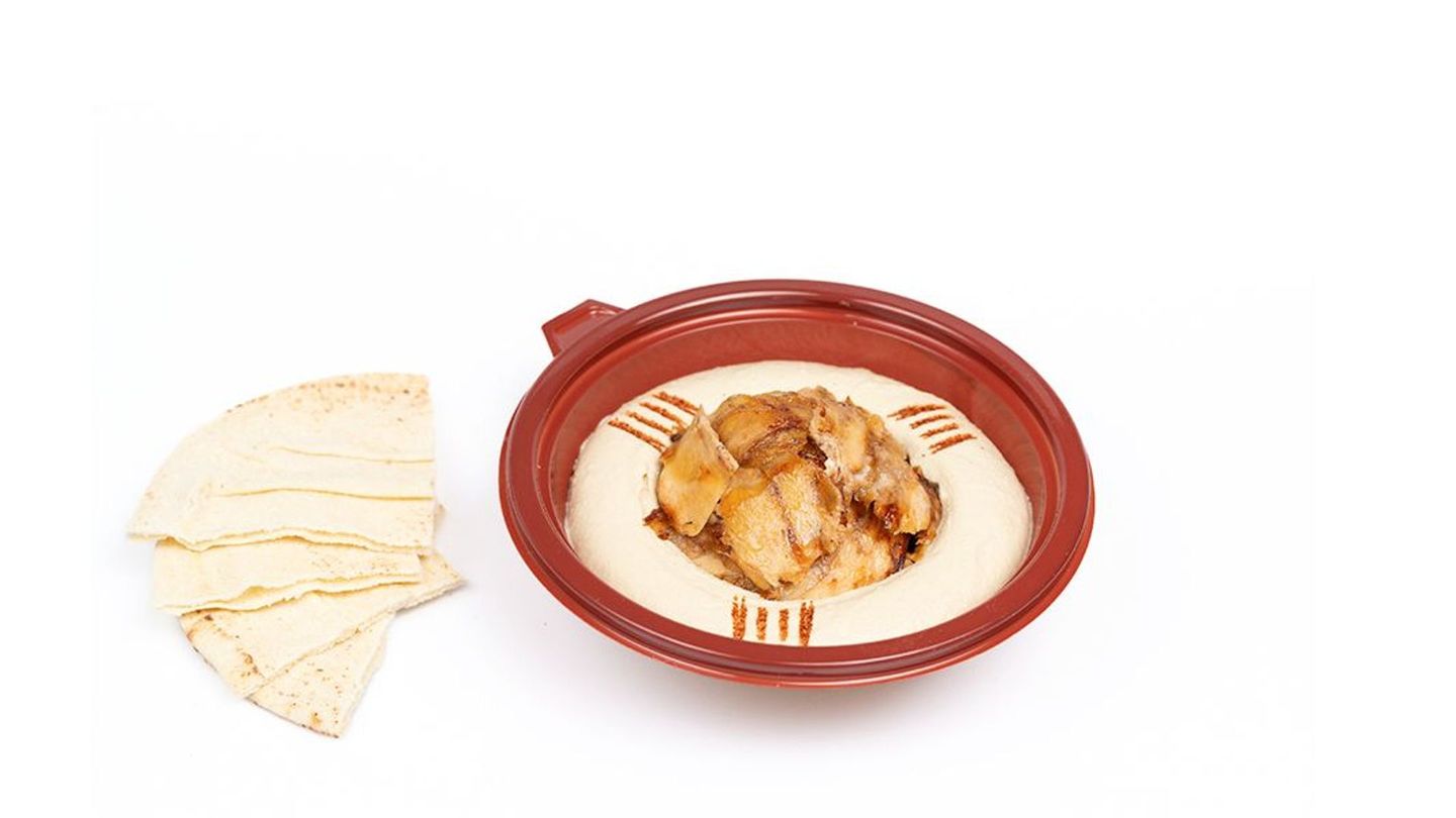 حمص بالدجاج