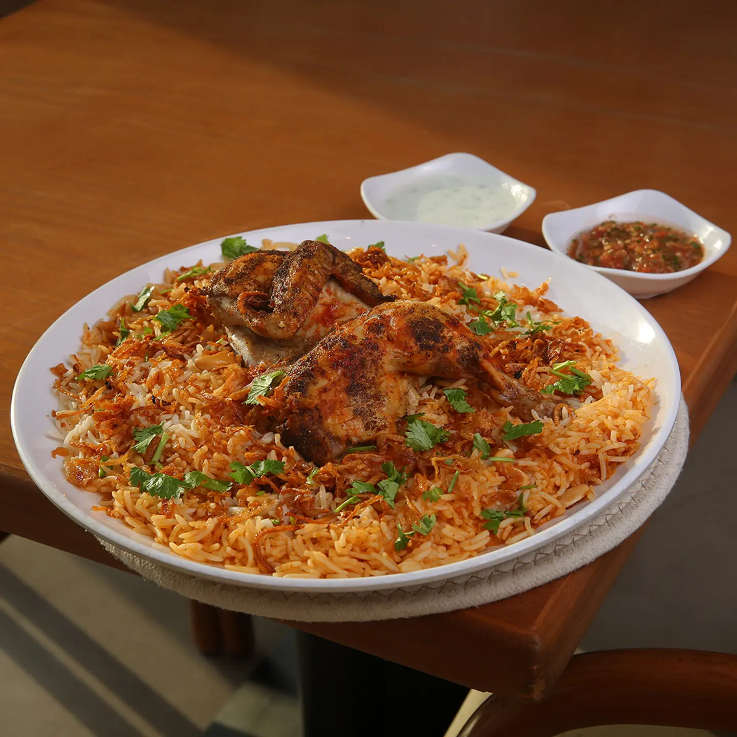 نصف حبة دجاج محمره فرن