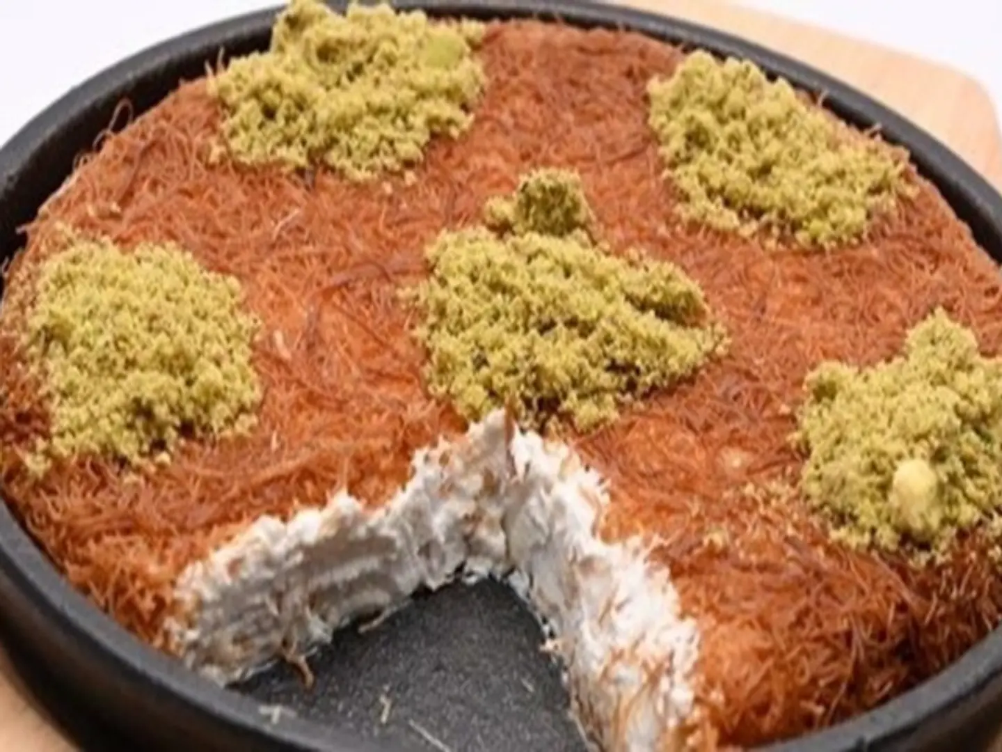 كنافة خشنة قشطة كتكوتة