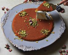 كنافة نابلسية بالجبنة كبير