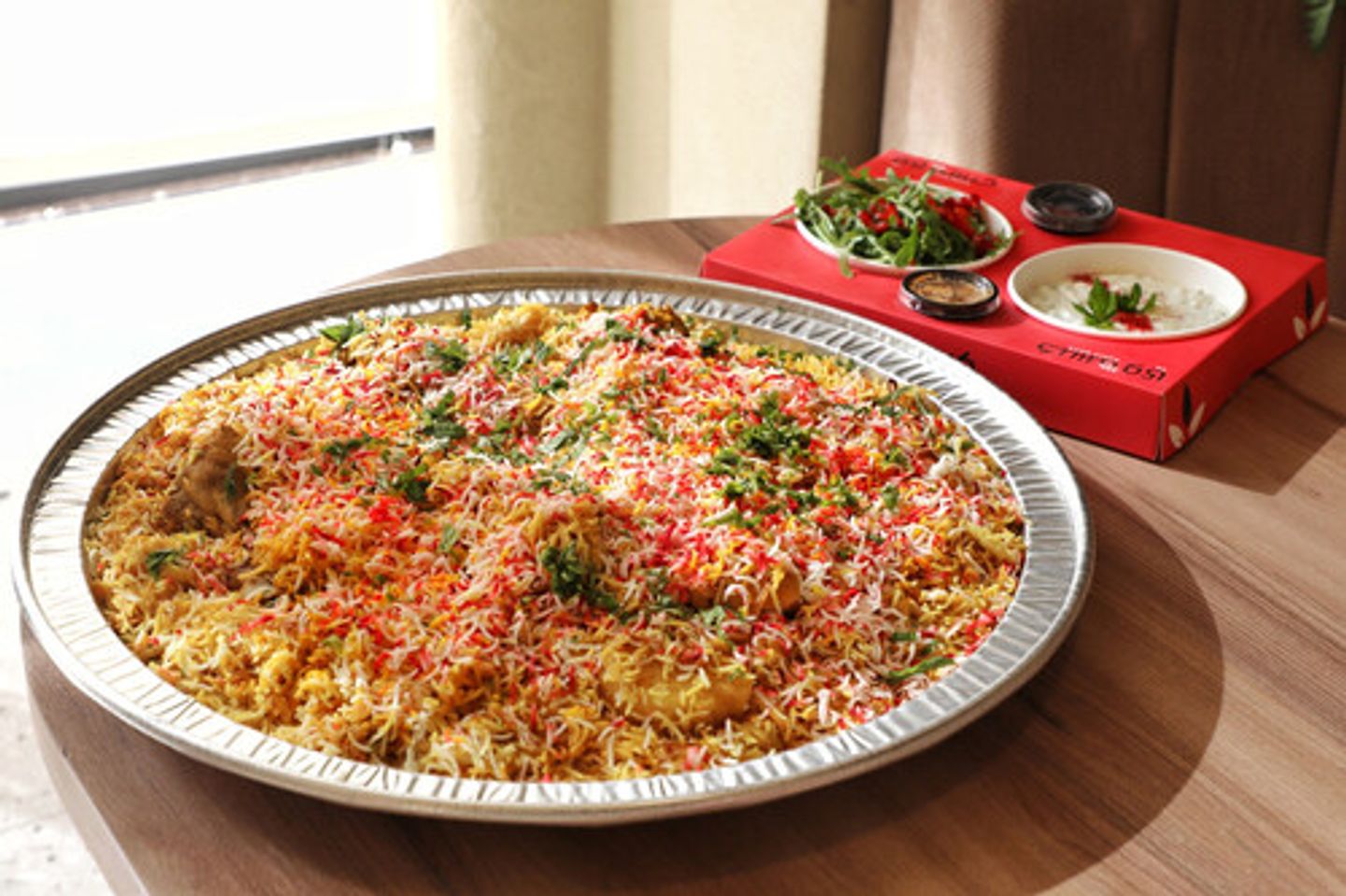 وليمة برياني دجاج