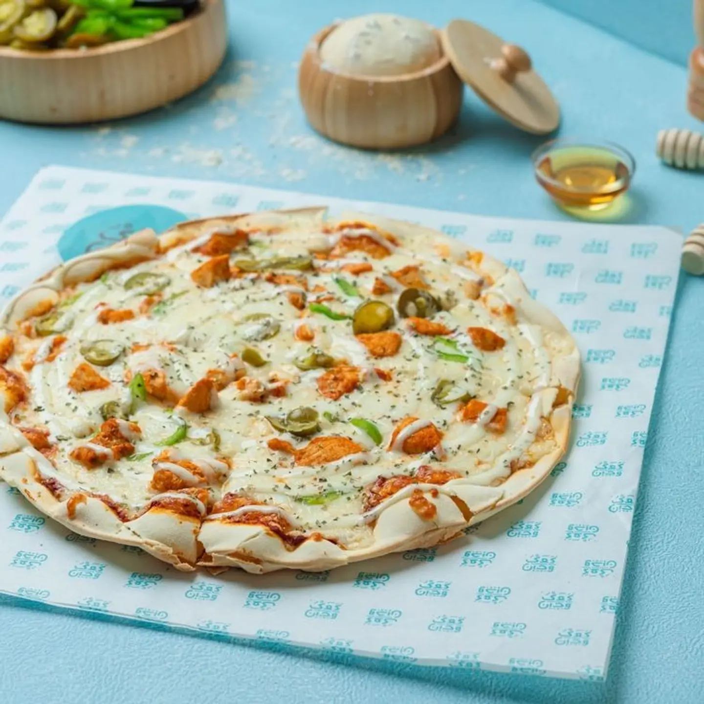 Chicken Ranch Pizza