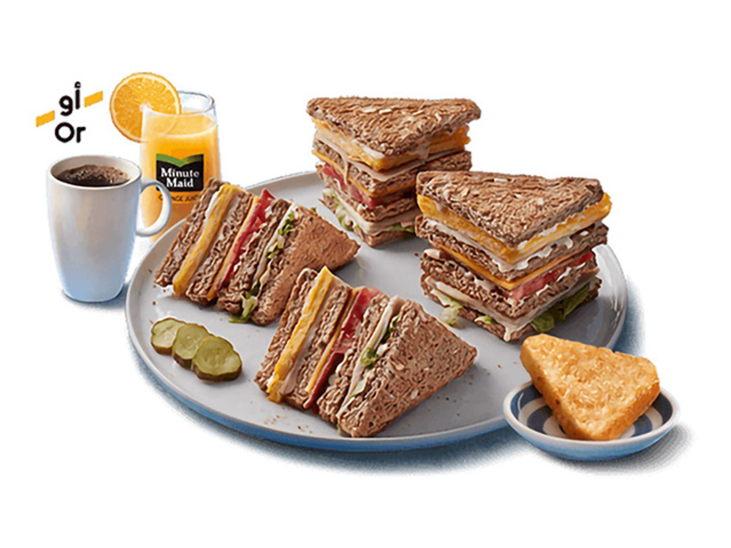 Combo Club Sandwich (Multigrain Toast)