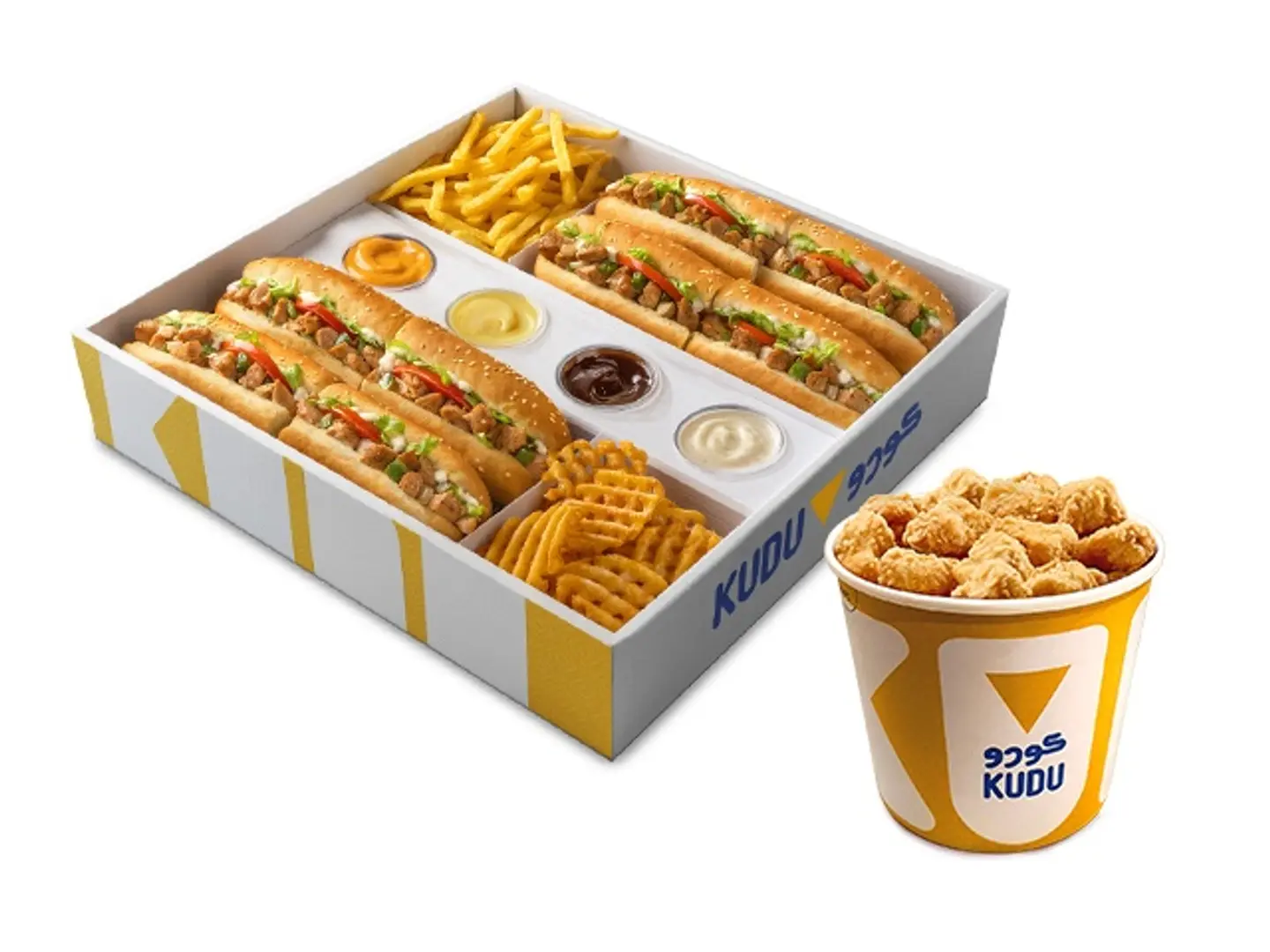 Kudu Chicken Box +Chicken Bites Bucket