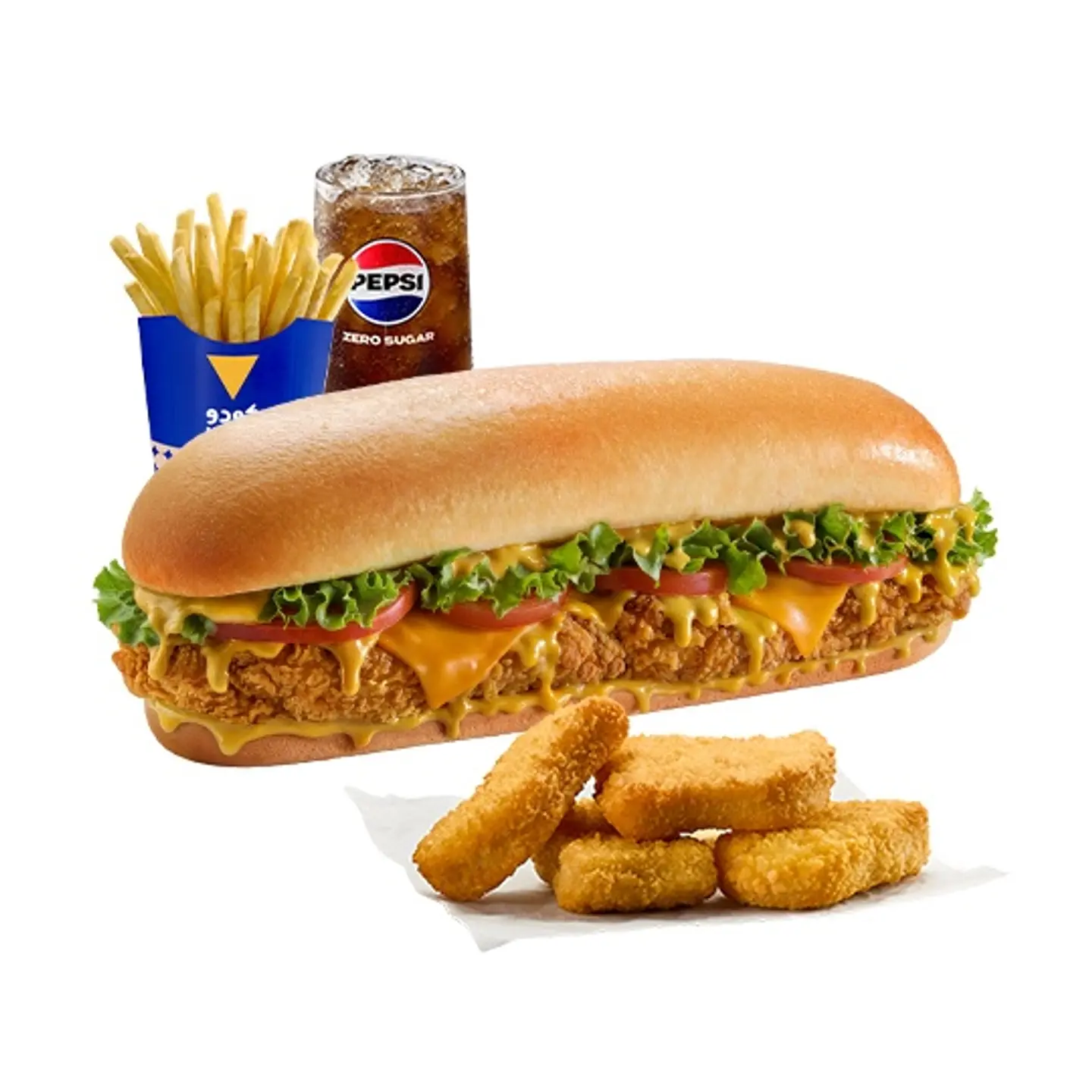Legend Combo + 4 Chicken Nuggets