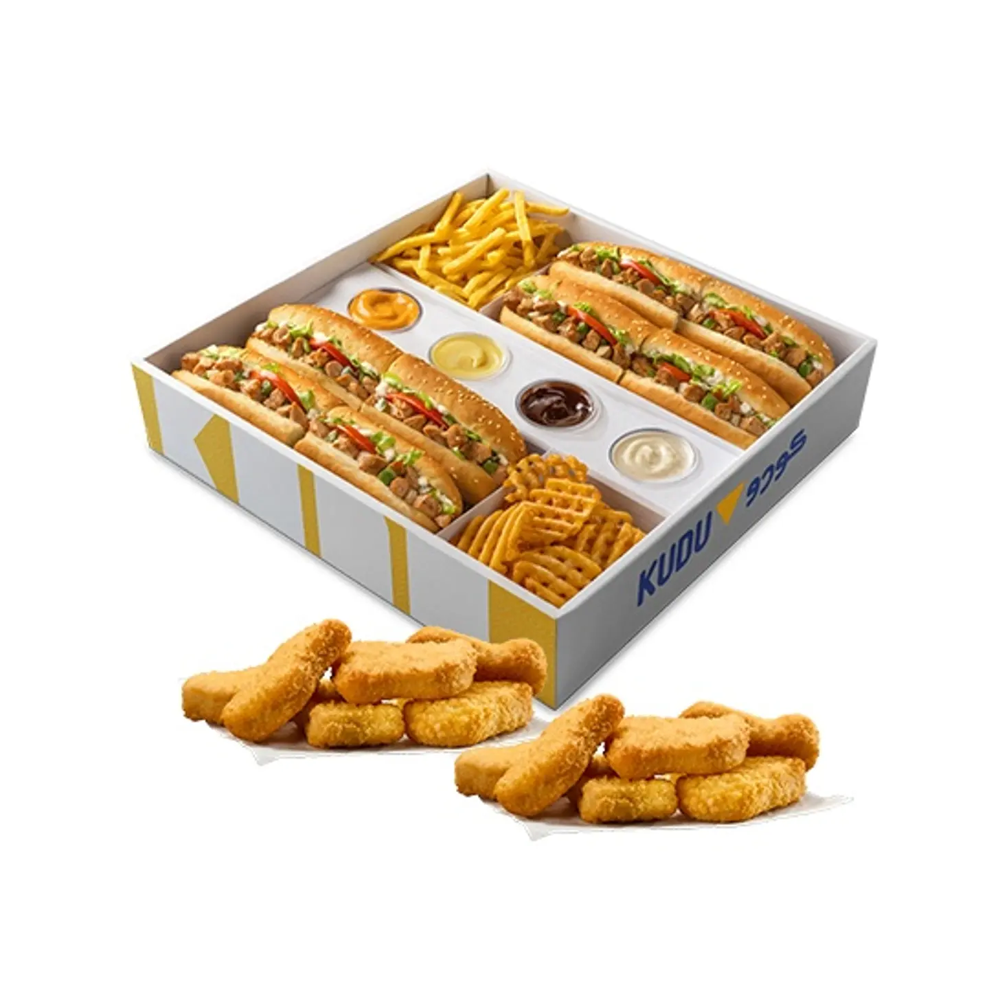 Kudu Chicken Box + 12 Chicken Nuggets