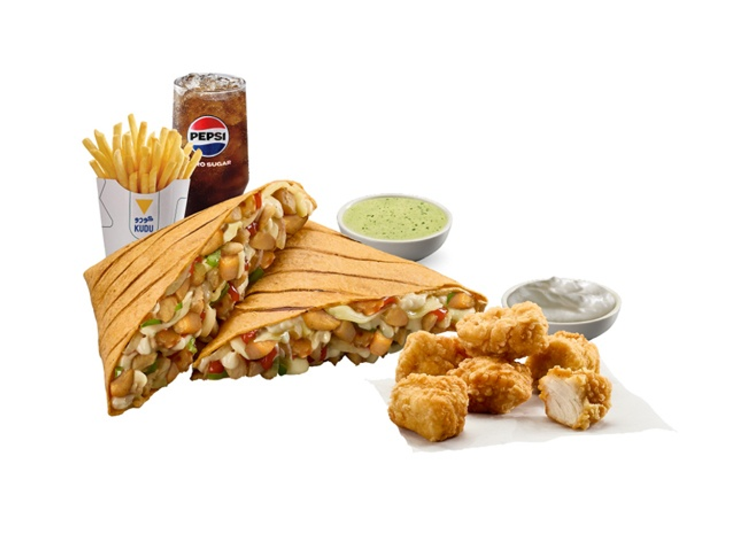 وجبة الأبطال المثلثة