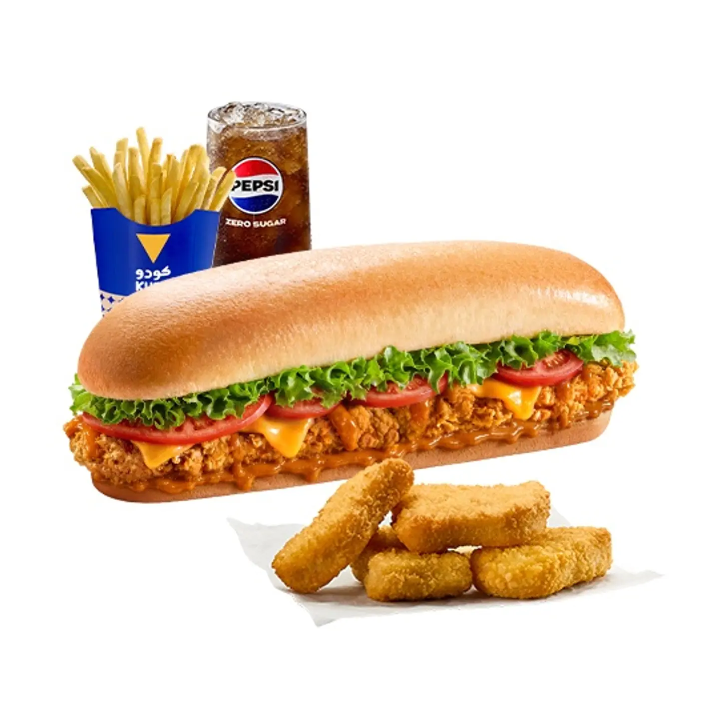 Korean Kick Combo + 4 Chicken Nuggets