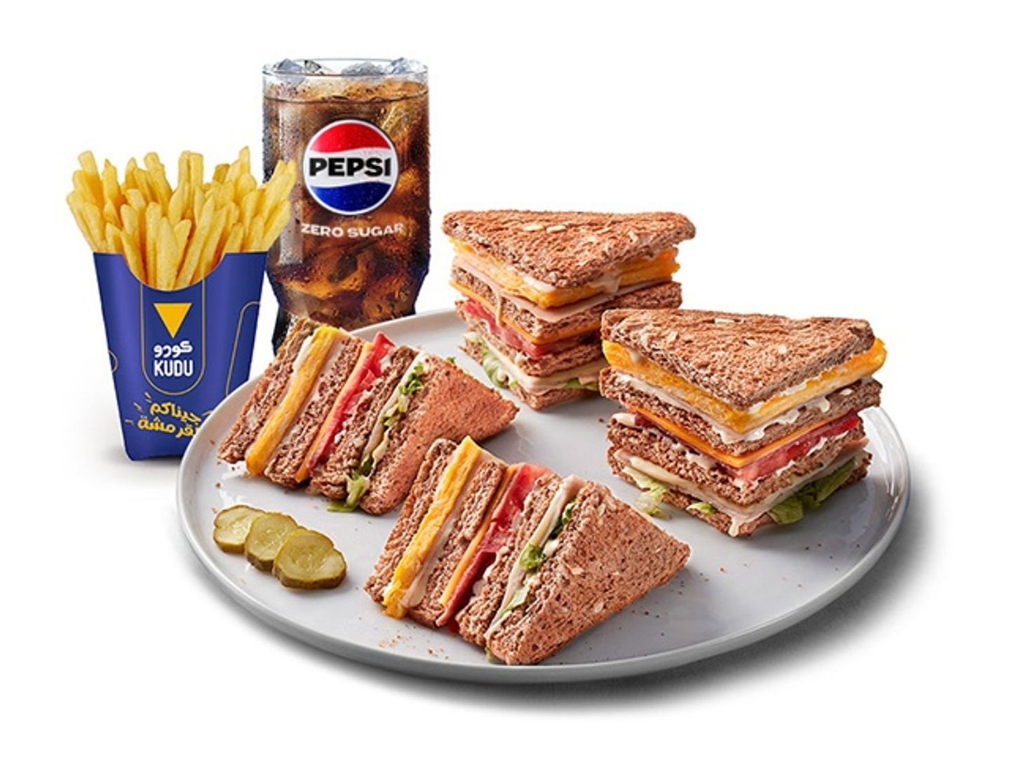 Combo Club Sandwich Multigrain Toast