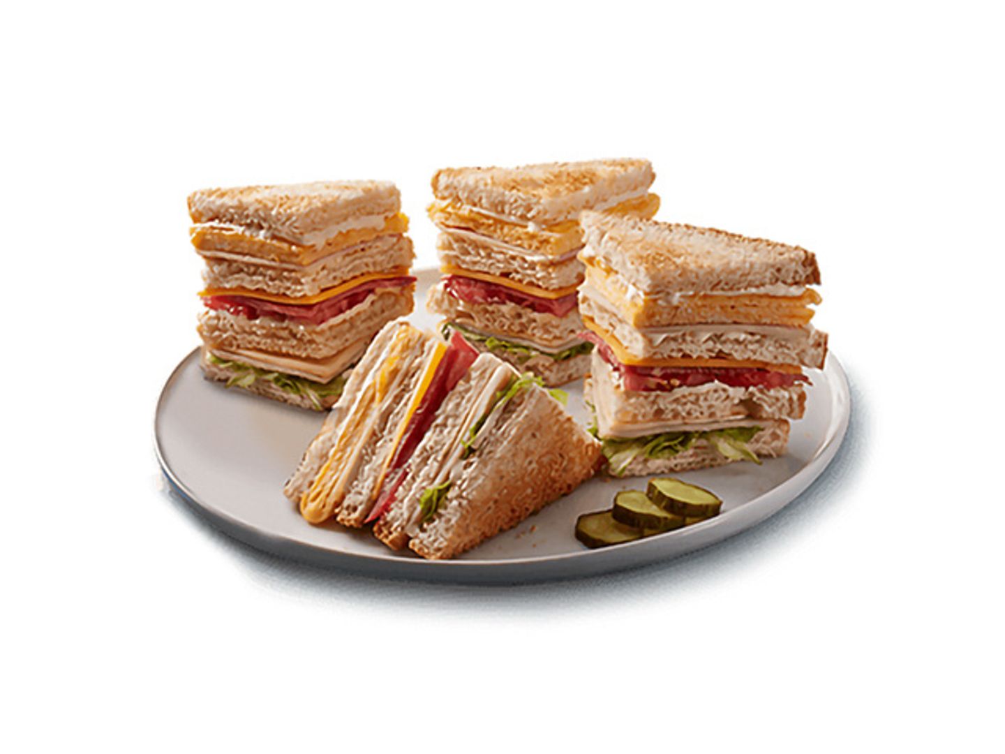 Club Sandwich White Toast