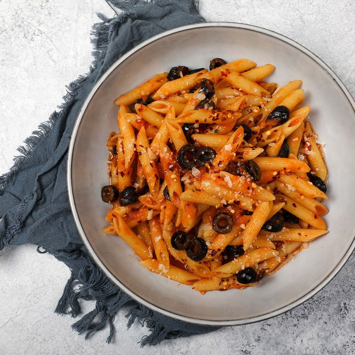 Penne Arrabbiata (V)