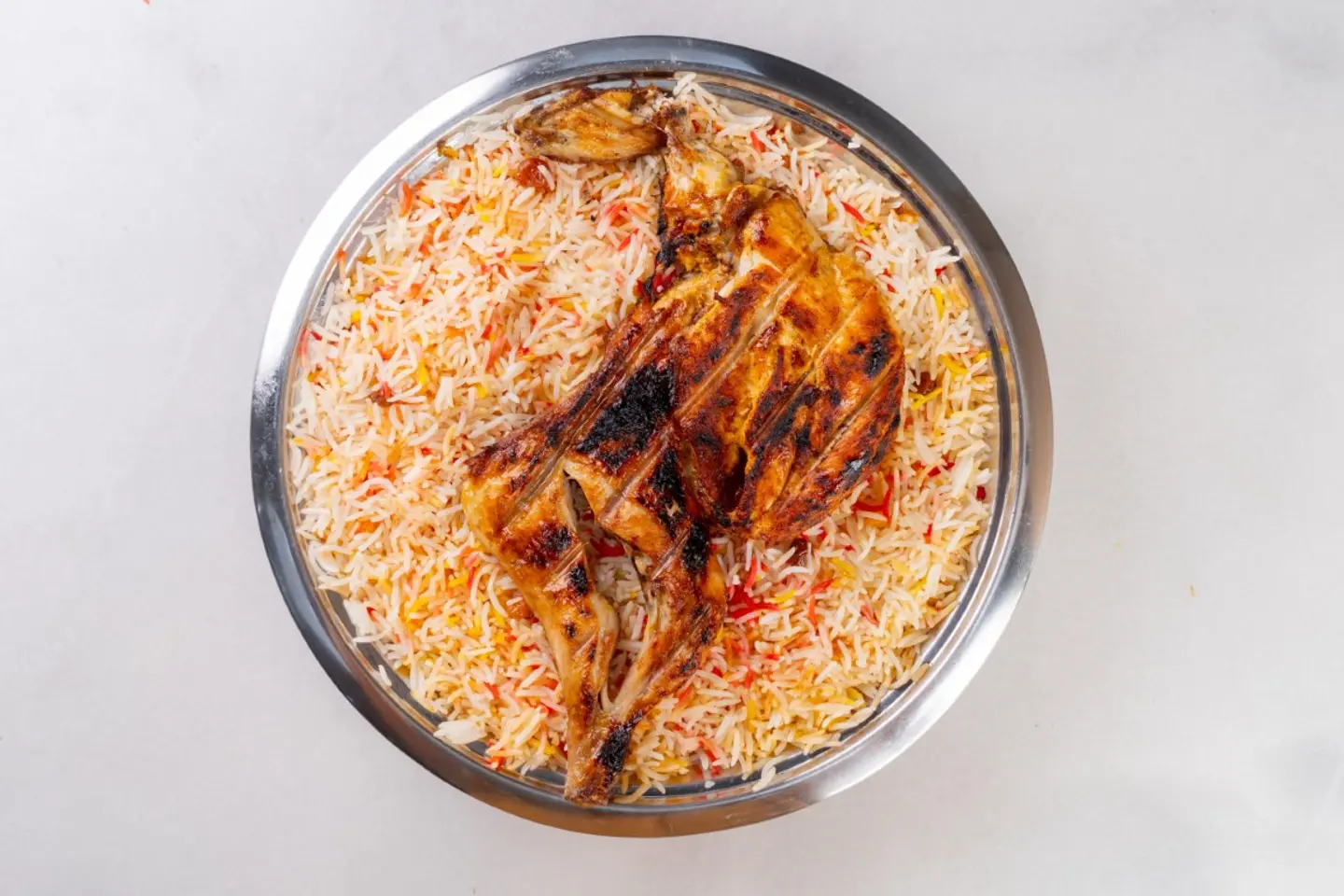 نص دجاج مظبي أرز الشيف