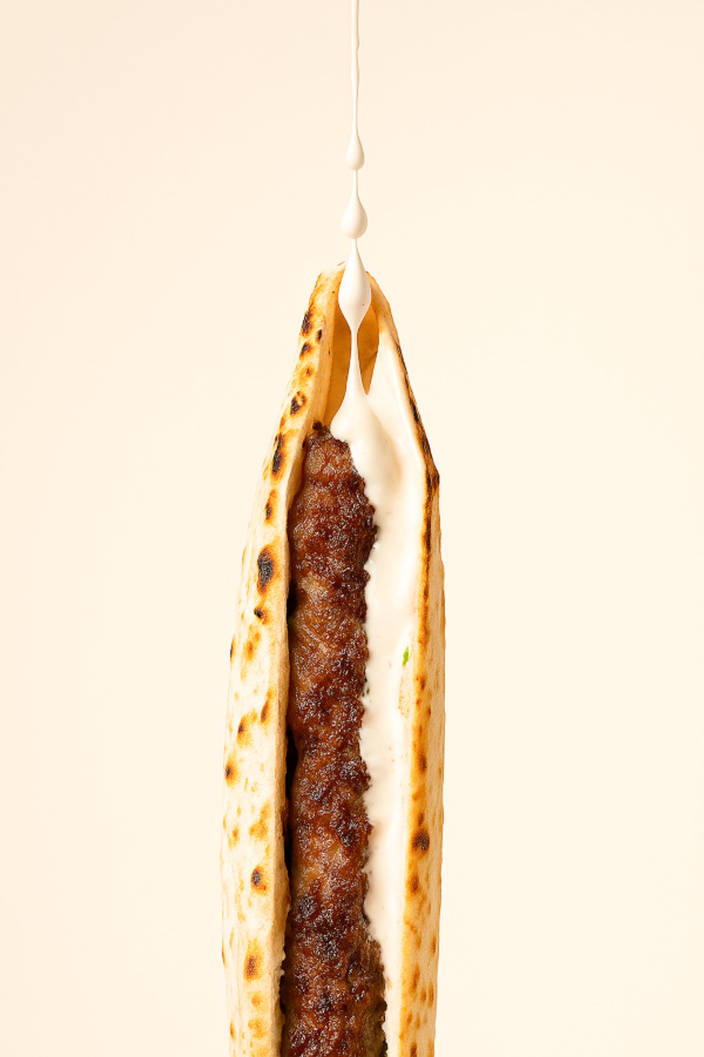 صمونة كباب لحم