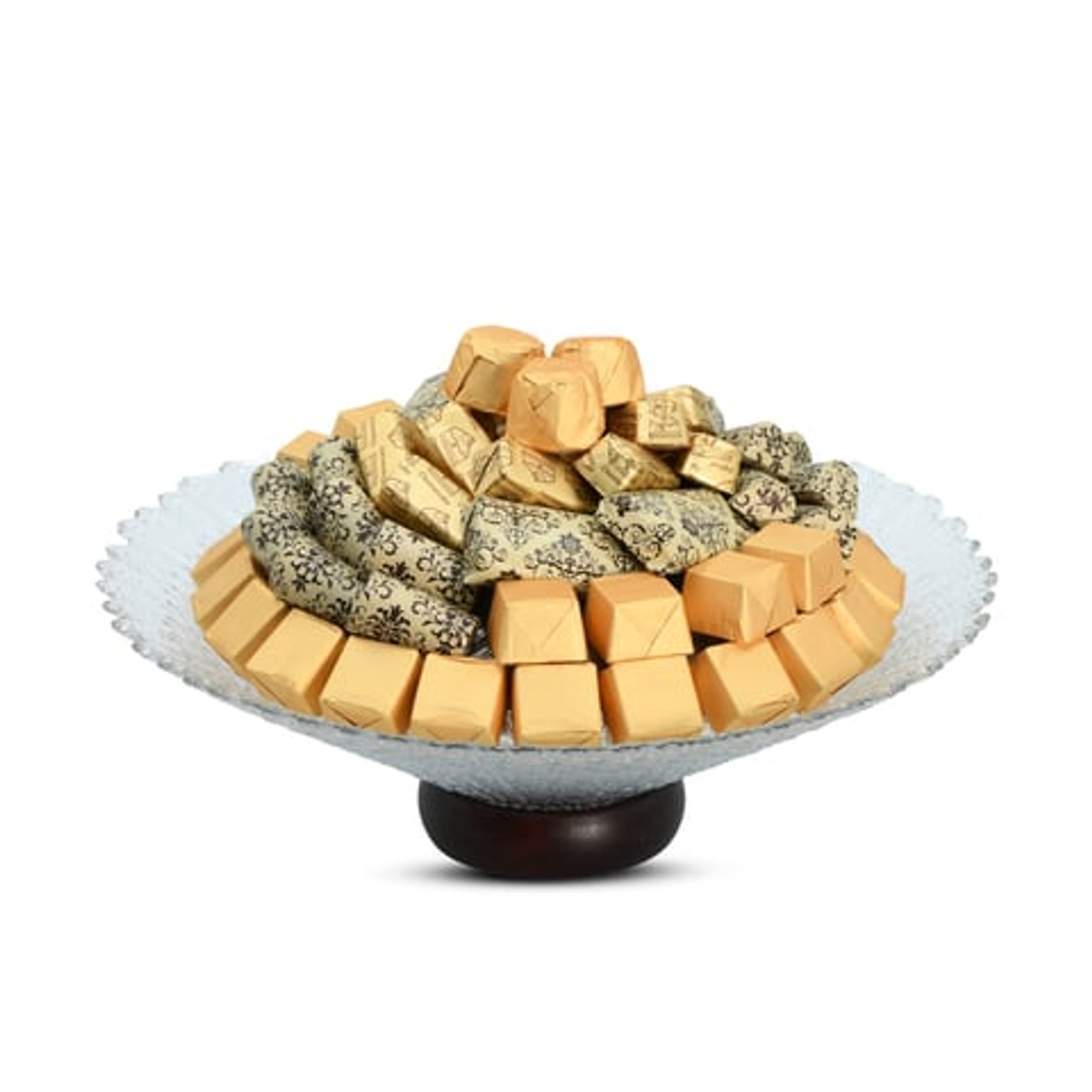 Wrapped Gold Tray 03003408