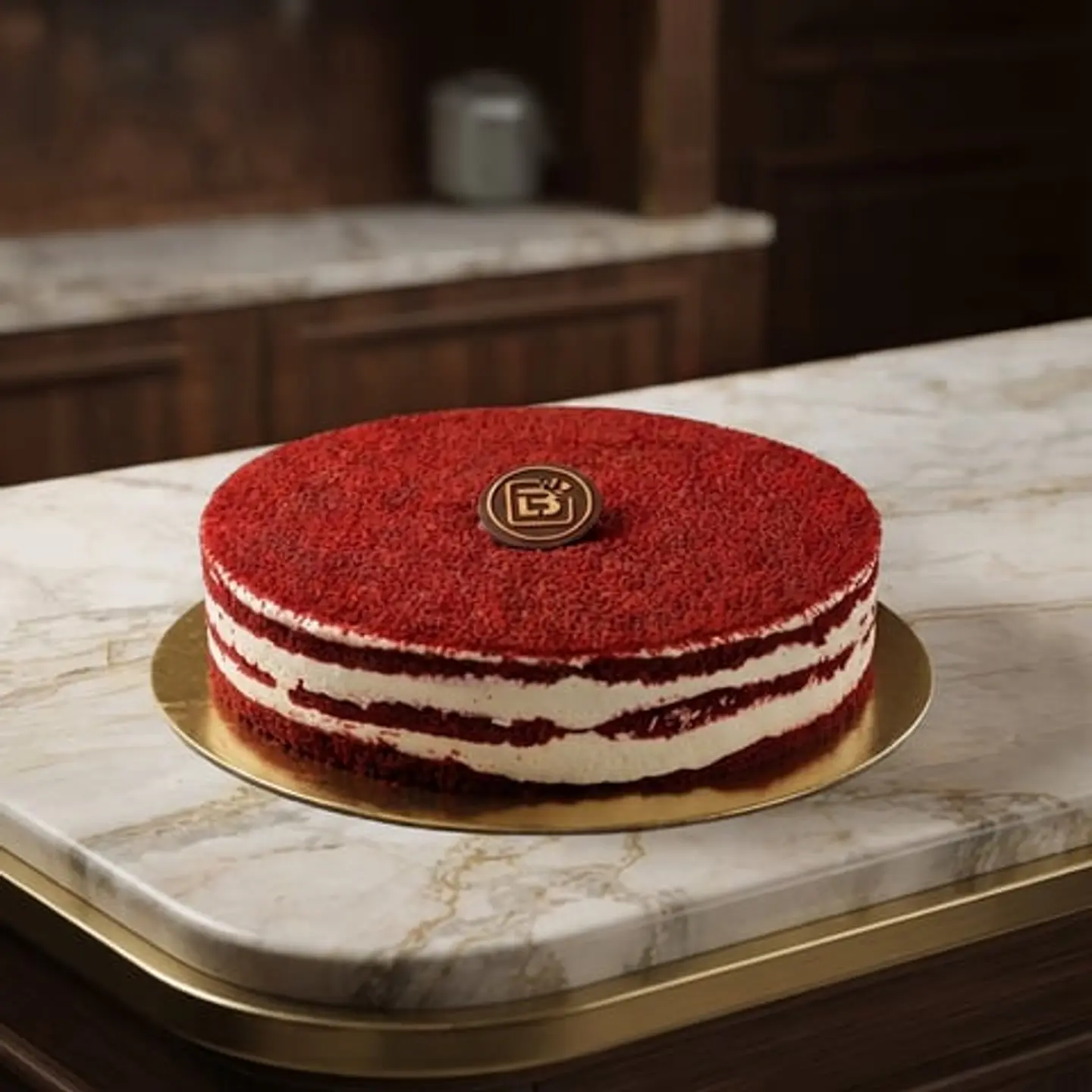 كيك روزي فيلفيت حجم وسط 28000106