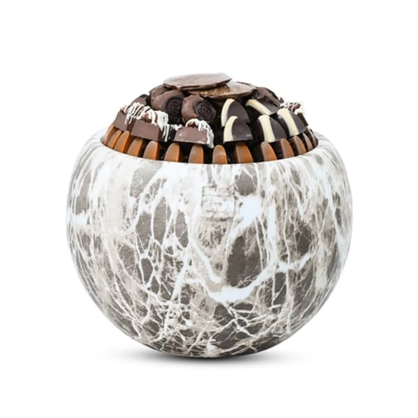 Round Marble Ceramic Tray 03003324