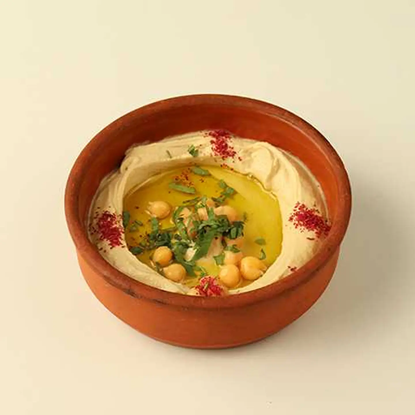 حمص بالطحينة