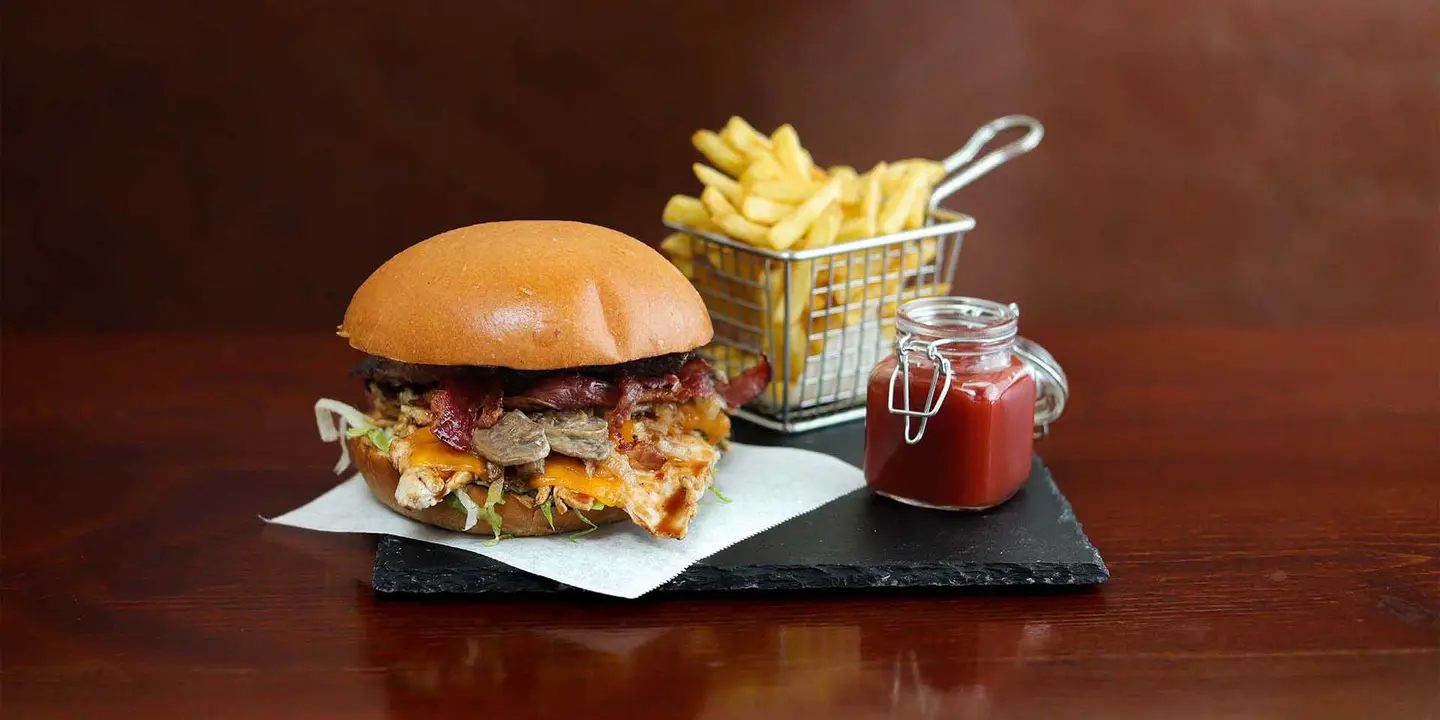 Chicken Shack Burger