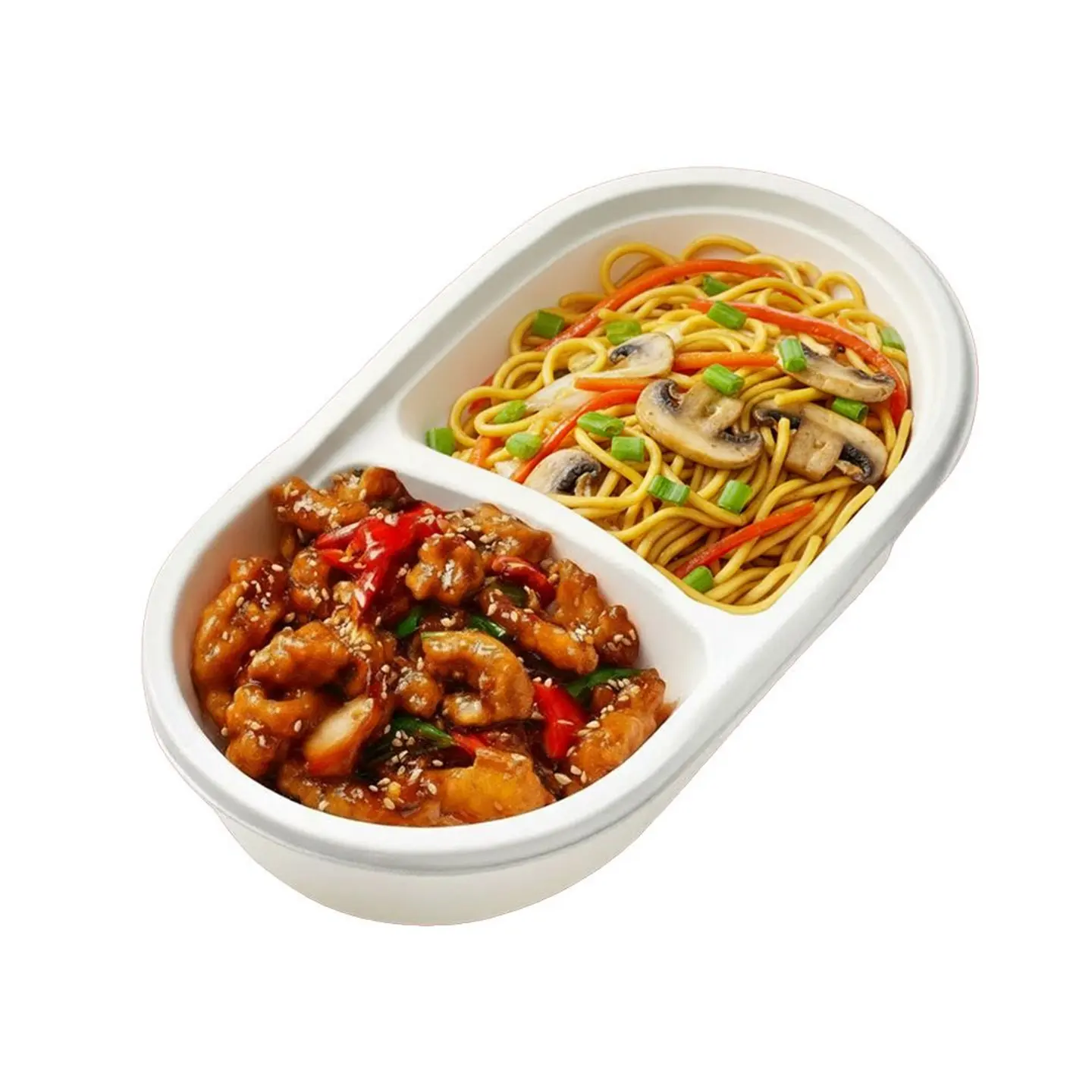 Sesame Chicken Vegetable Noodles