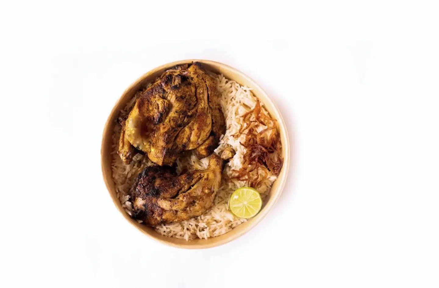 Madbi Half Chicken With Rice