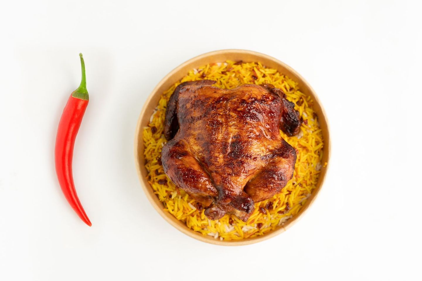 Spicy Chicken Shawaya Full Meal