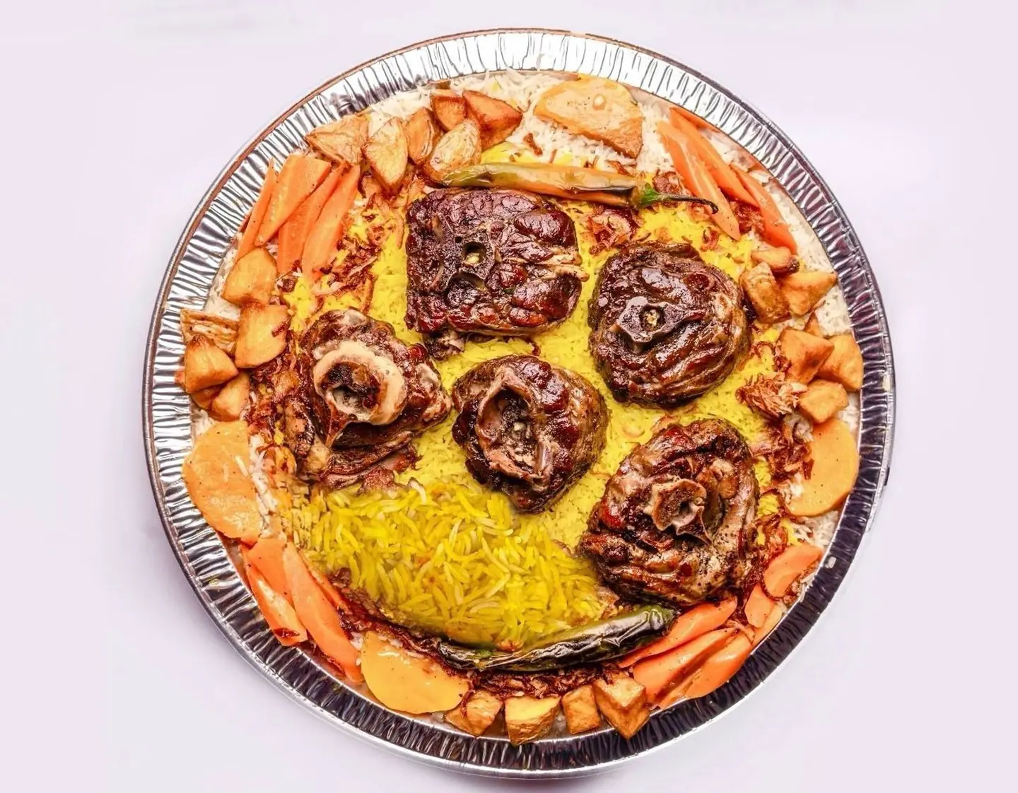 لحم رقبة خروف حري