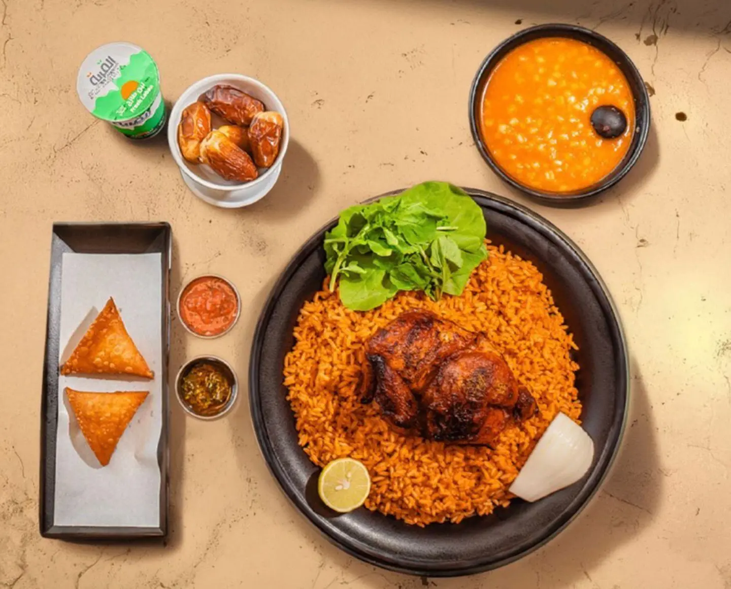 كومبو وجبة رمضانية دجاج