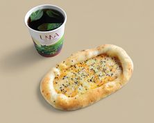 فطيرة اجبان + شاهي