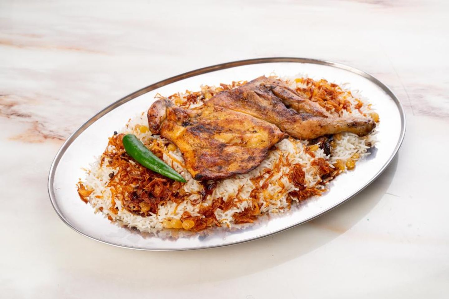 Half Mazbi Chicken