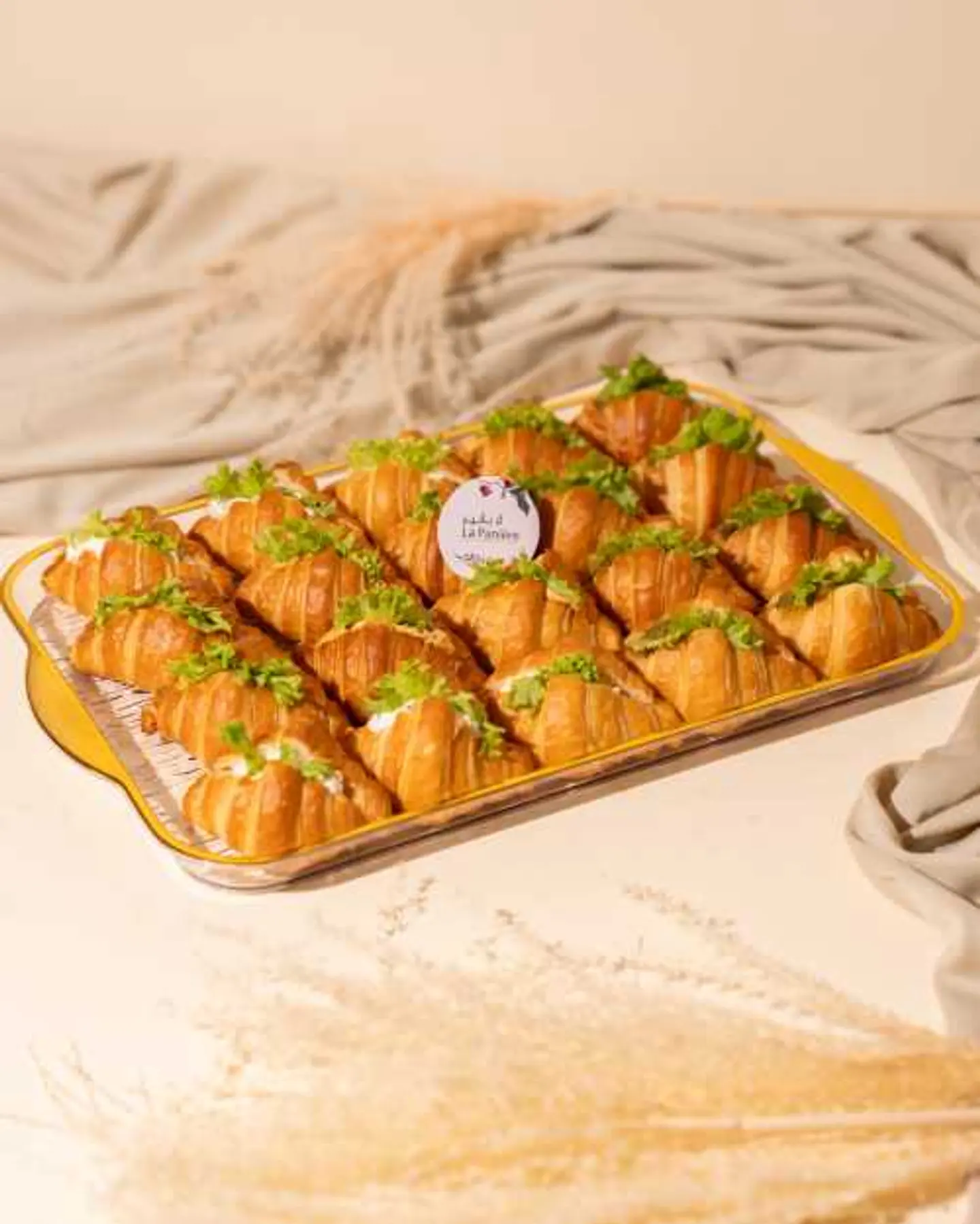 Mini Croissant Plate