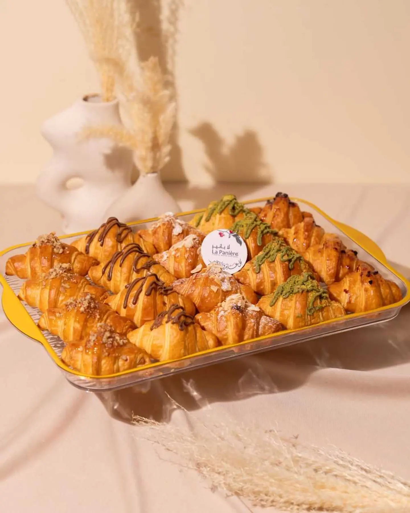 Sweet Mini Croissant Plate