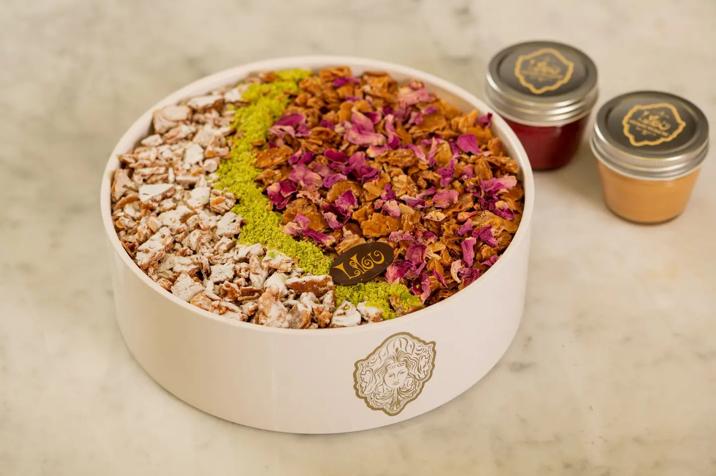 French Toast Pistachio Brulee