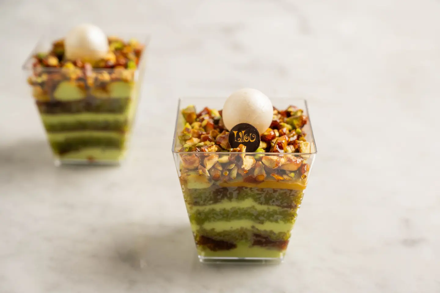 Pistachio Brûlée Cup