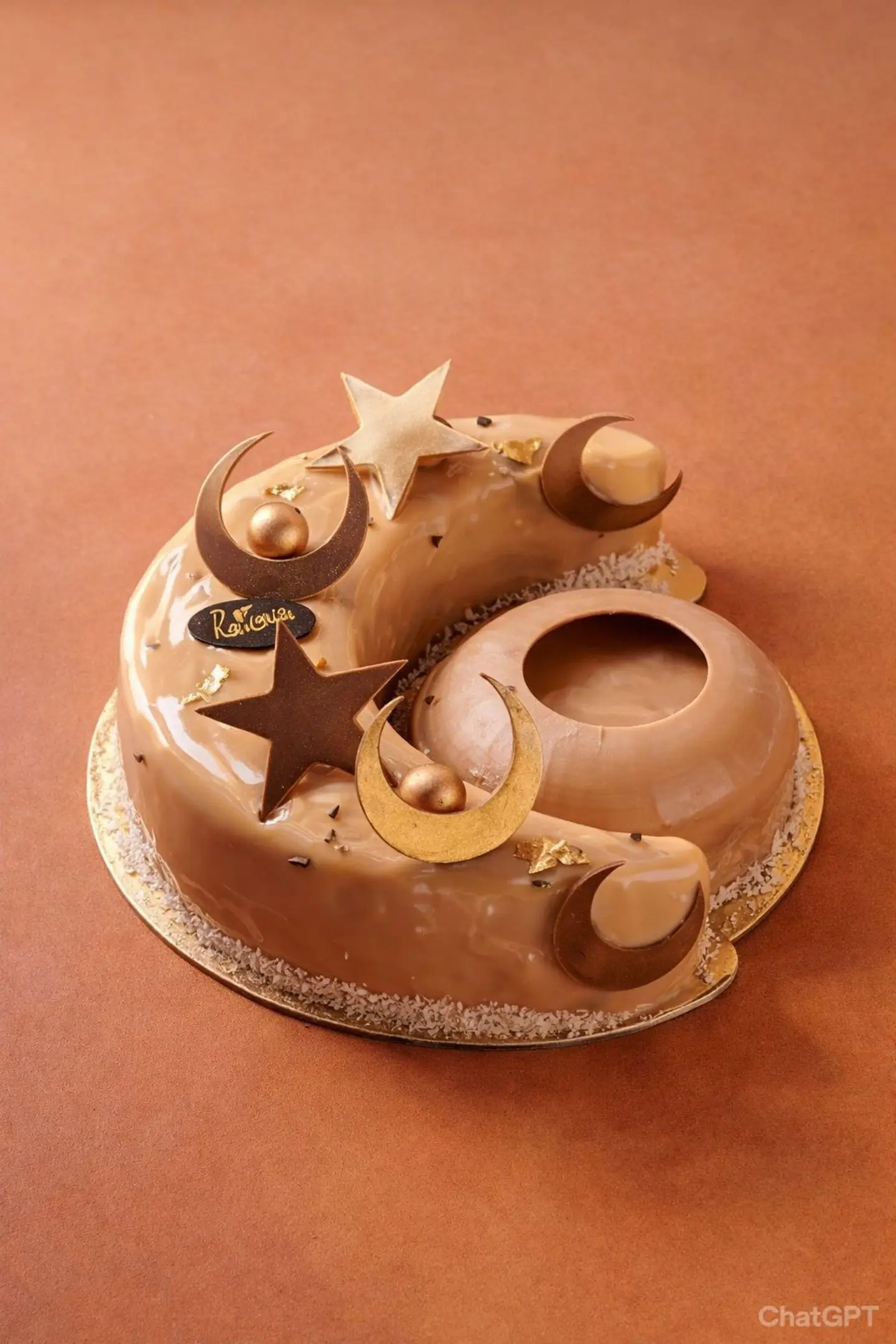 Crescent Moon Dates Cake
