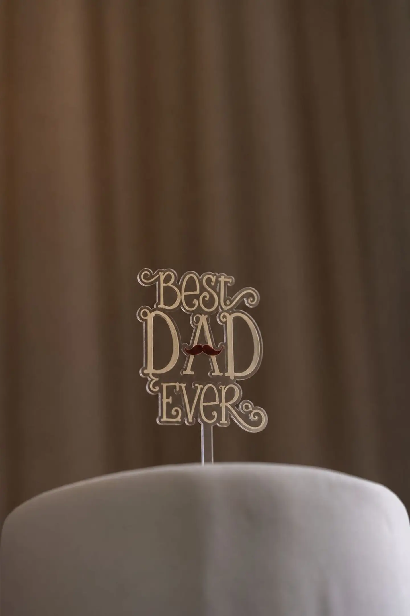 Cake Topper Best Dad Ever